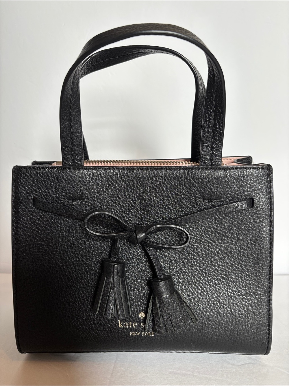 Kate Spade Hayes Mini Black Satchel Bag